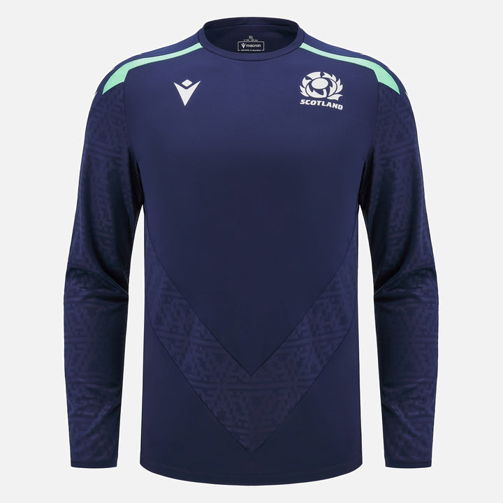 Schottland Rugby 2024/25 Langarm Trainingsshirt Herren