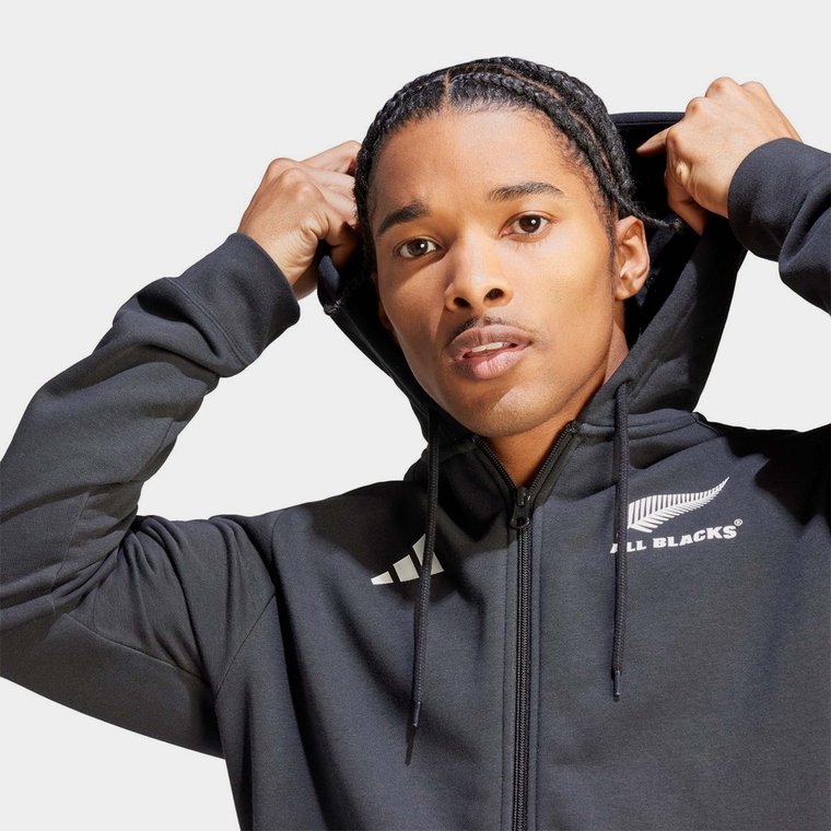 Adidas All Blacks 2023 FZ Hoodie Herren