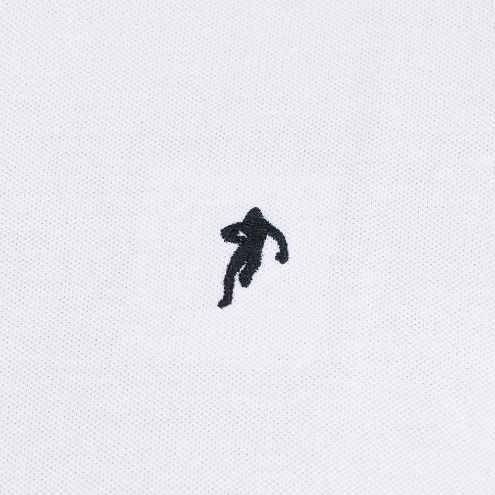 Ruckfield Essentiel Polo mit Kurzarm in Weiß