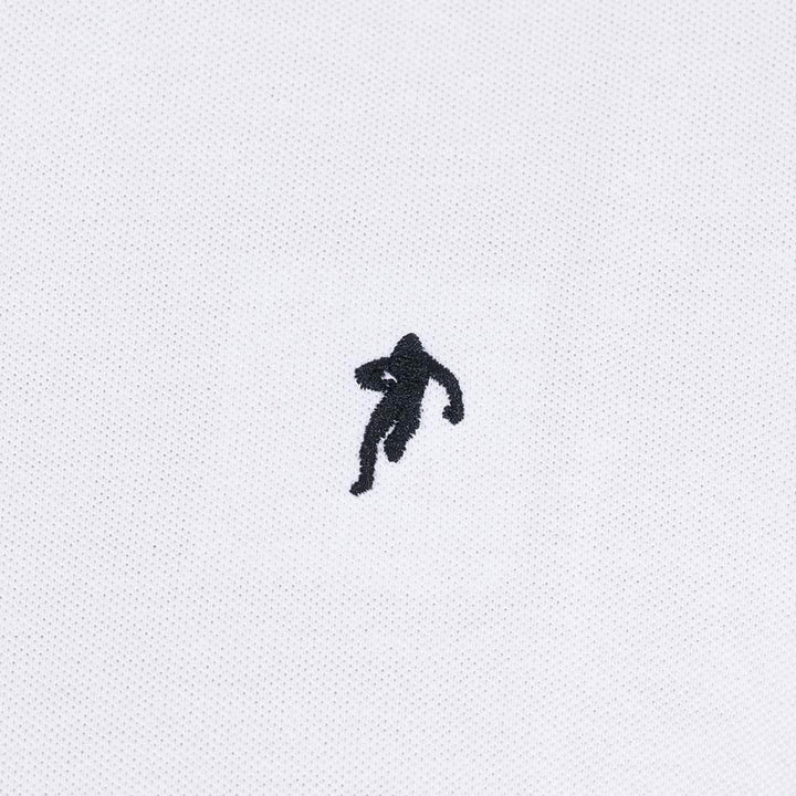 Ruckfield Essentiel Polo mit Kurzarm in Weiß