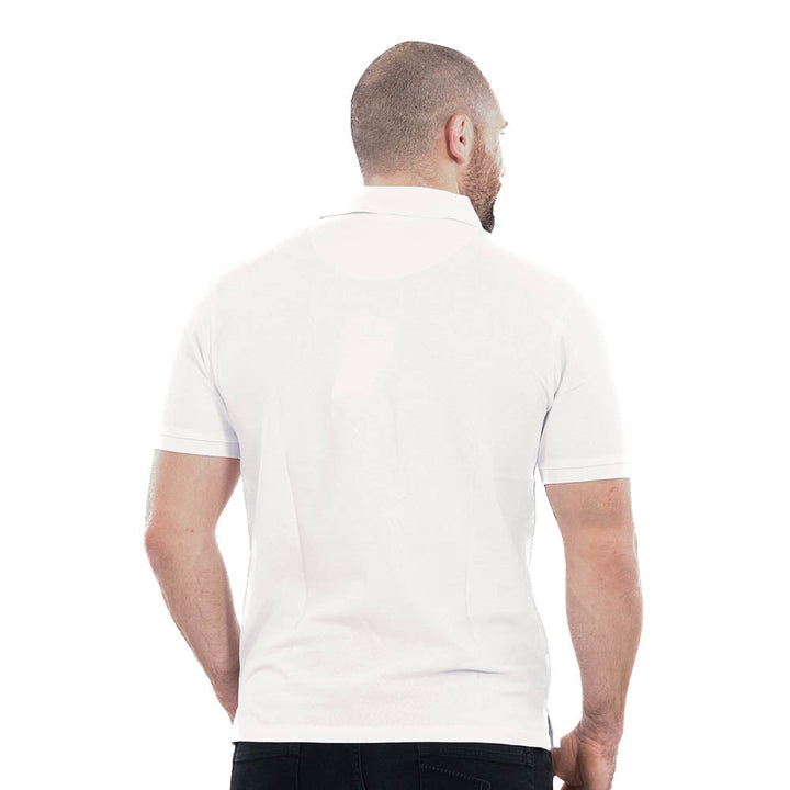 Ruckfield Essentiel Polo mit Kurzarm in Weiß