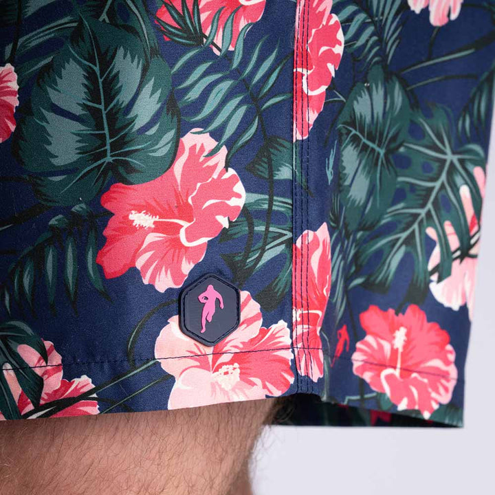 Ruckfield Tropical Rugby Marineblaue Boardshort