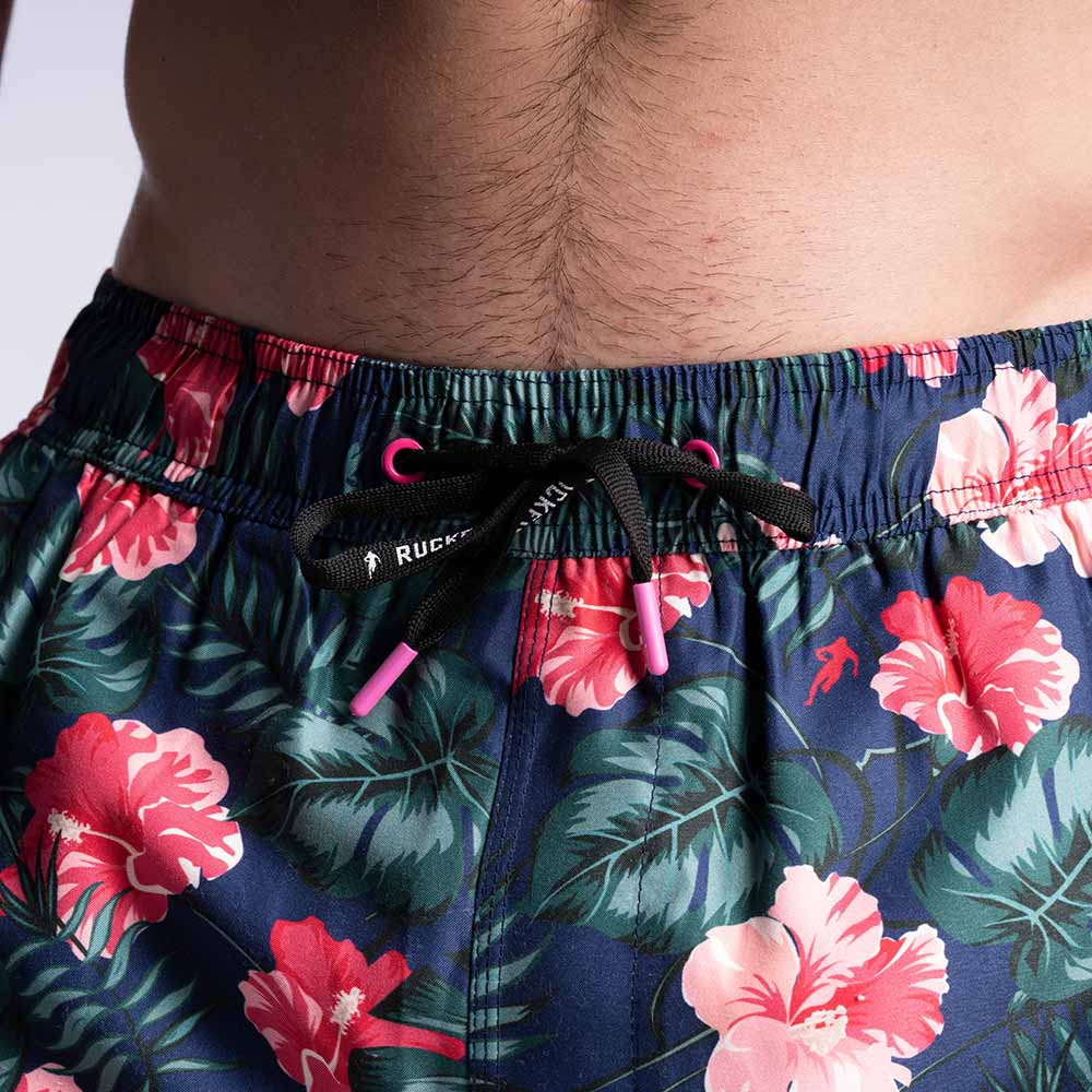 Ruckfield Tropical Rugby Marineblaue Boardshort