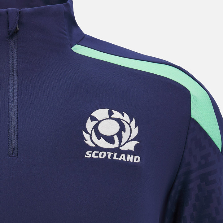 Schottland Rugby 2024/25 Herren Training 1/4 Zip Top