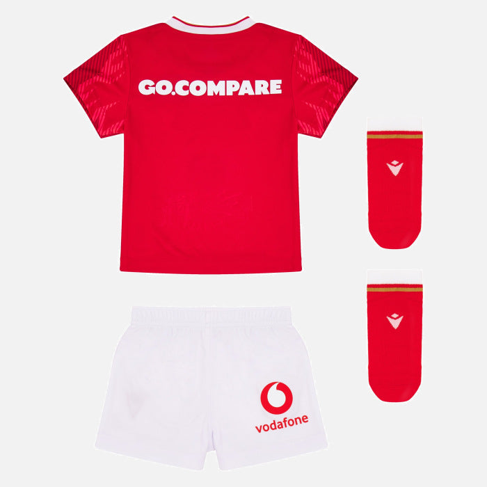 Wales Rugby Replica Heimtrikot Baby