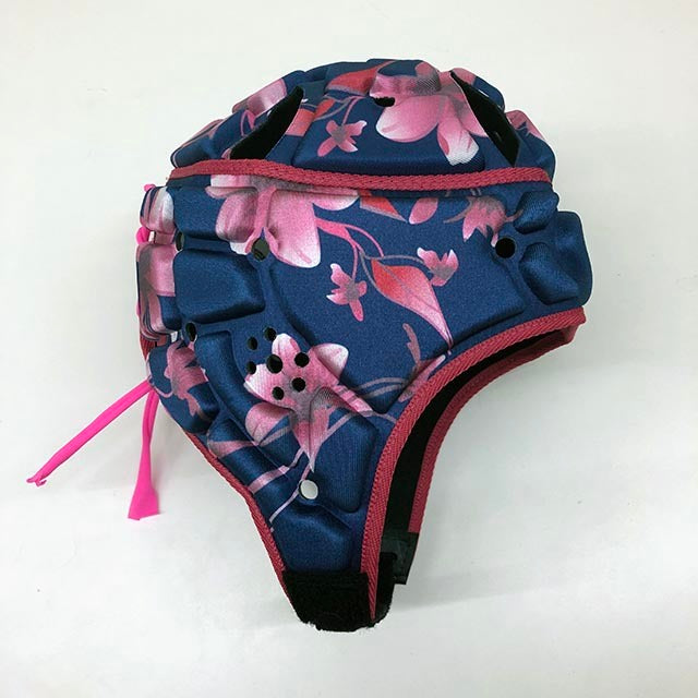 Impact Rugby Floral Navy Kopfschutz