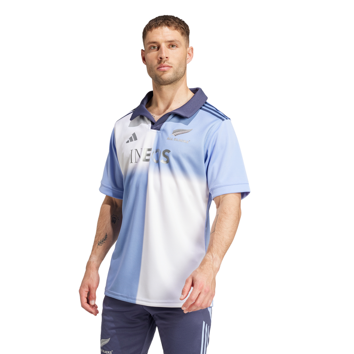 All Blacks Rugby Trainingstrikot Blue Spark