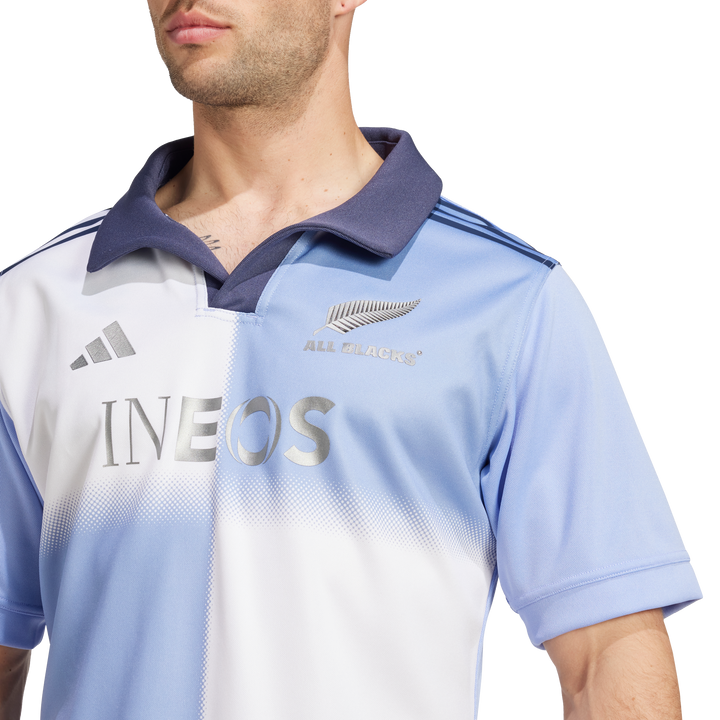 All Blacks Rugby Trainingstrikot Blue Spark
