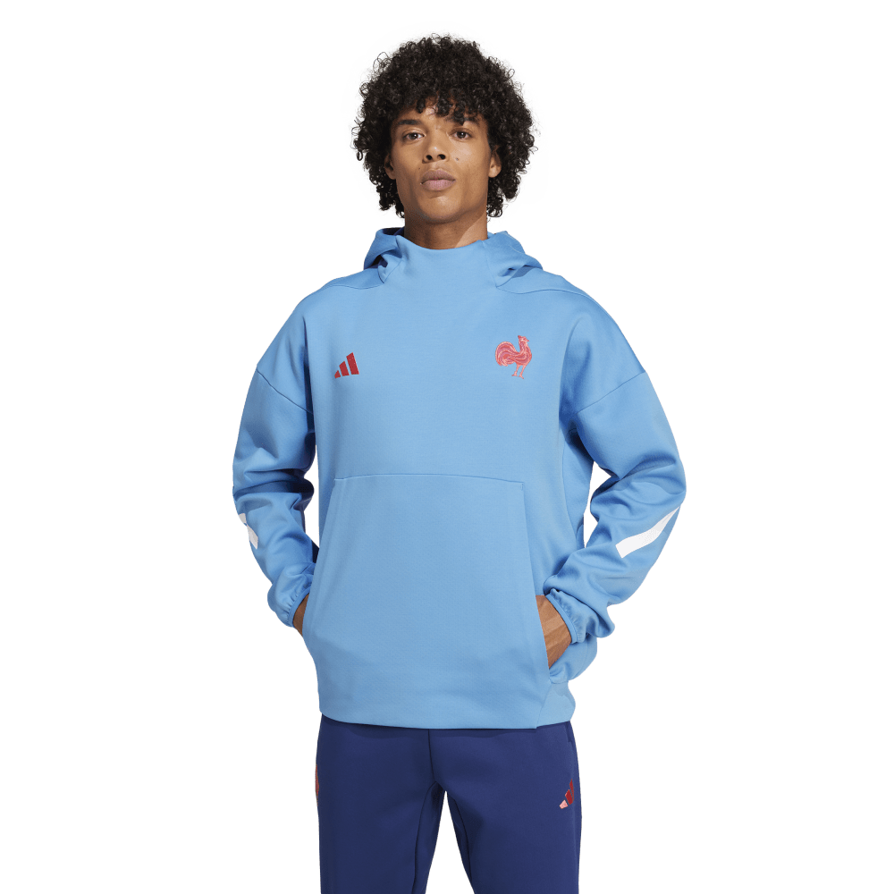 adidas Frankreich Travel Hooded Sweatshirt Herren