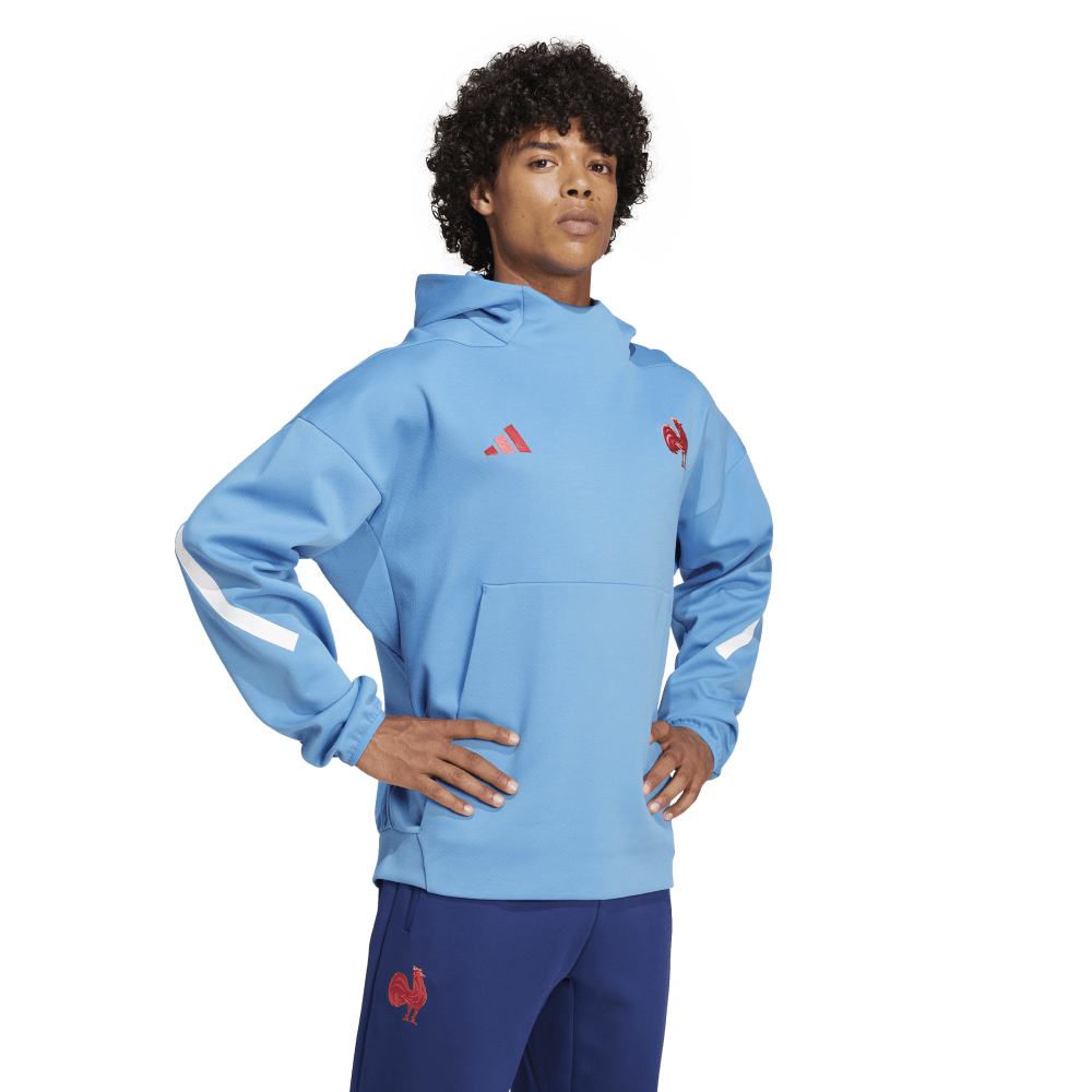 adidas Frankreich Travel Hooded Sweatshirt Herren