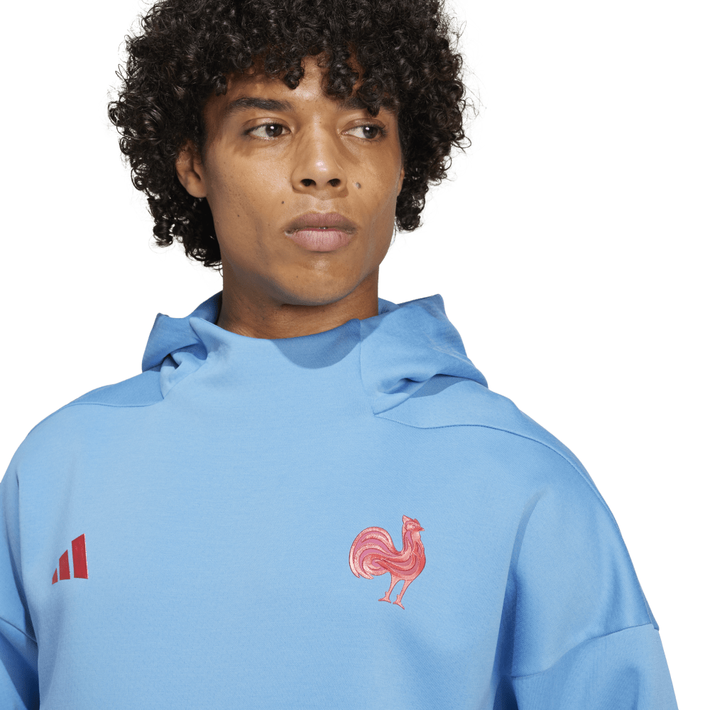 adidas Frankreich Travel Hooded Sweatshirt Herren