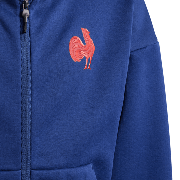 adidas Frankreich Travel Full-Zip Hoodie Kinder
