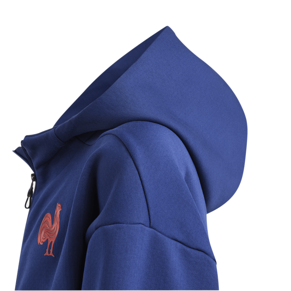 adidas Frankreich Travel Full-Zip Hoodie Kinder