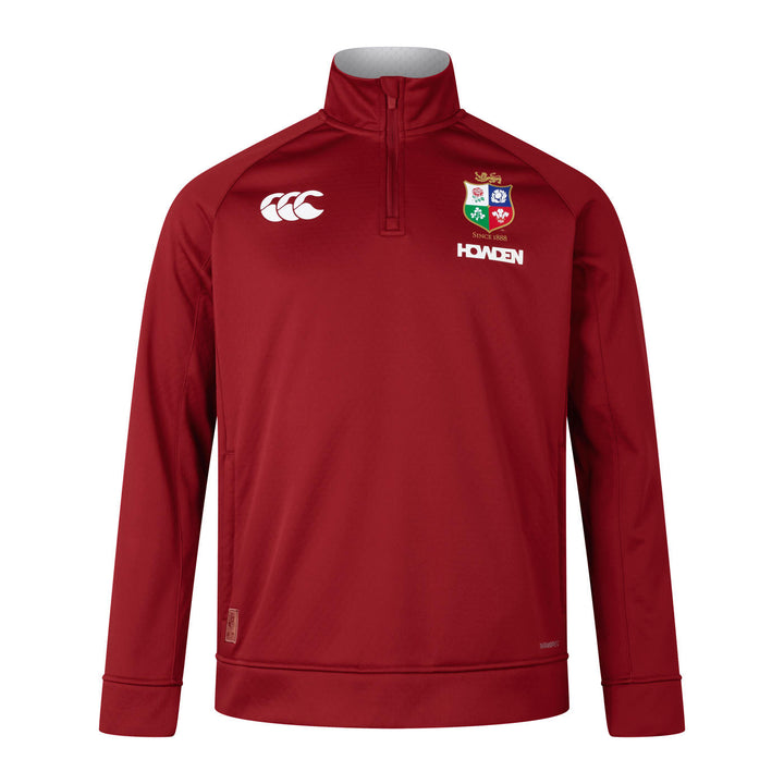 Canterbury British & Irish Lions 1/4 Zip Fleece Herren Rot