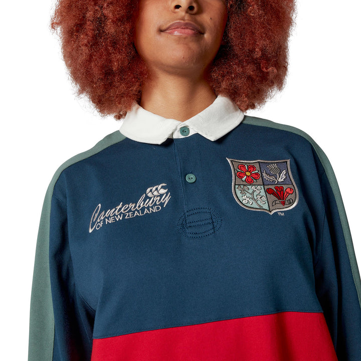 British & Irish Lions Heritage OS Poloshirt Langarm Unisex