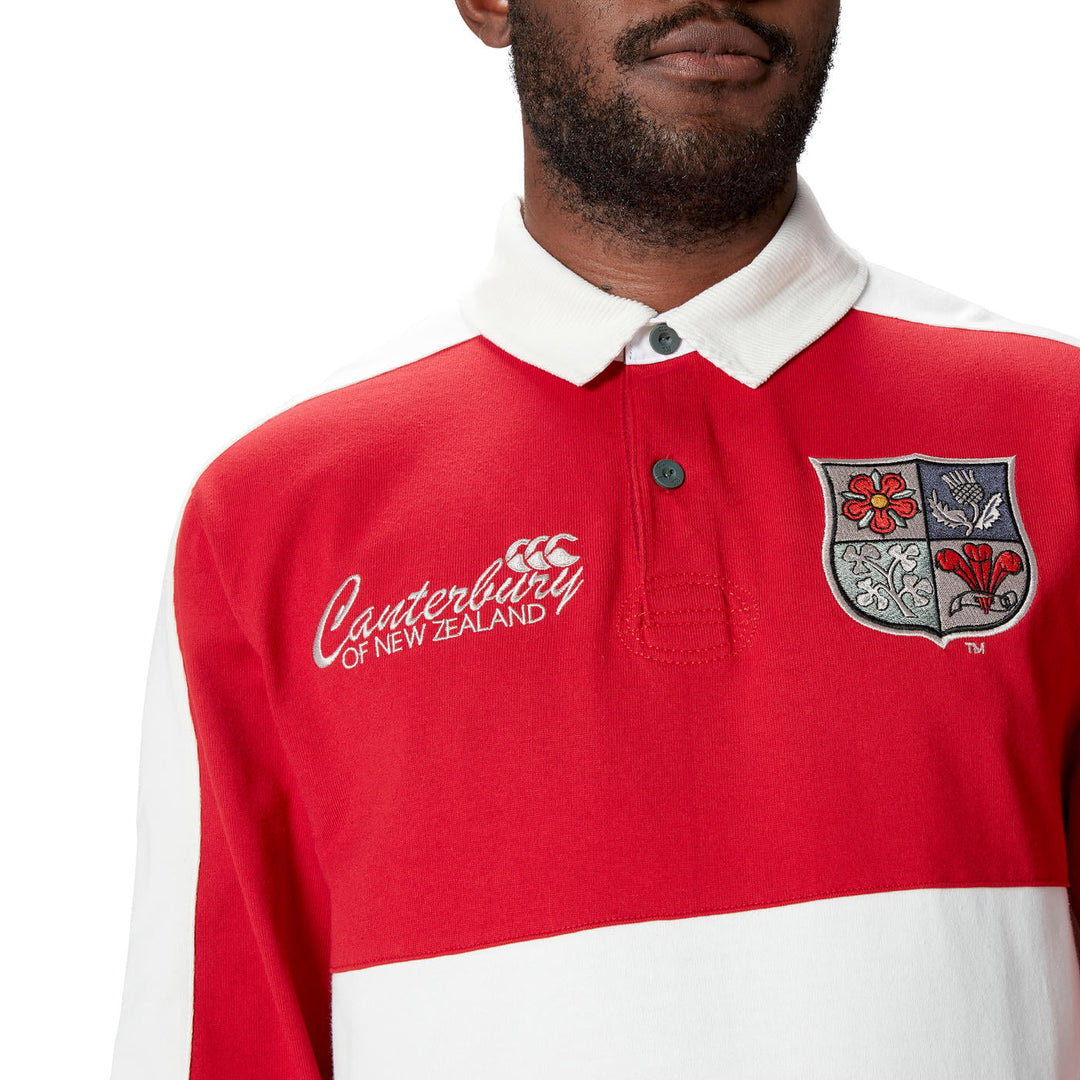 British & Irish Lions Heritage OS Poloshirt Langarm Unisex