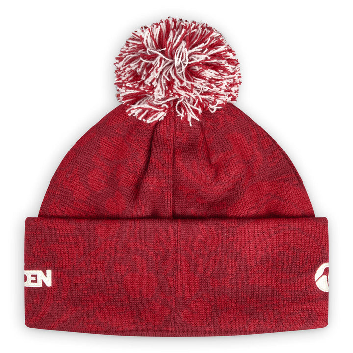 Canterbury British & Irish Lions Fleecegefütterte Bommelmütze Rot