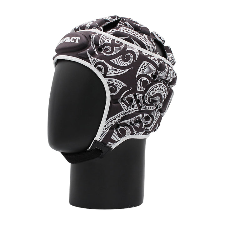 Impact Rugby Tribal Black Kopfschutz