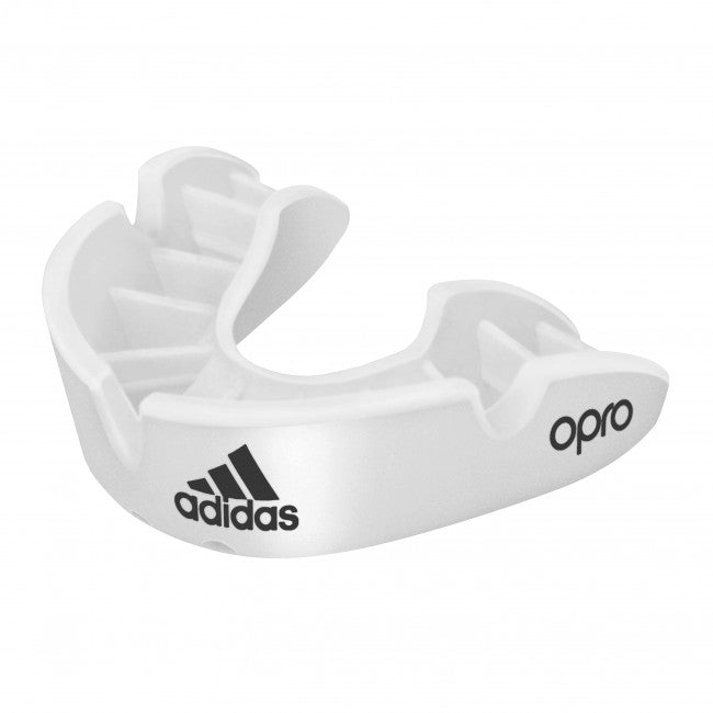Adidas Mundschutz OPRO Bronze Weiß Junior