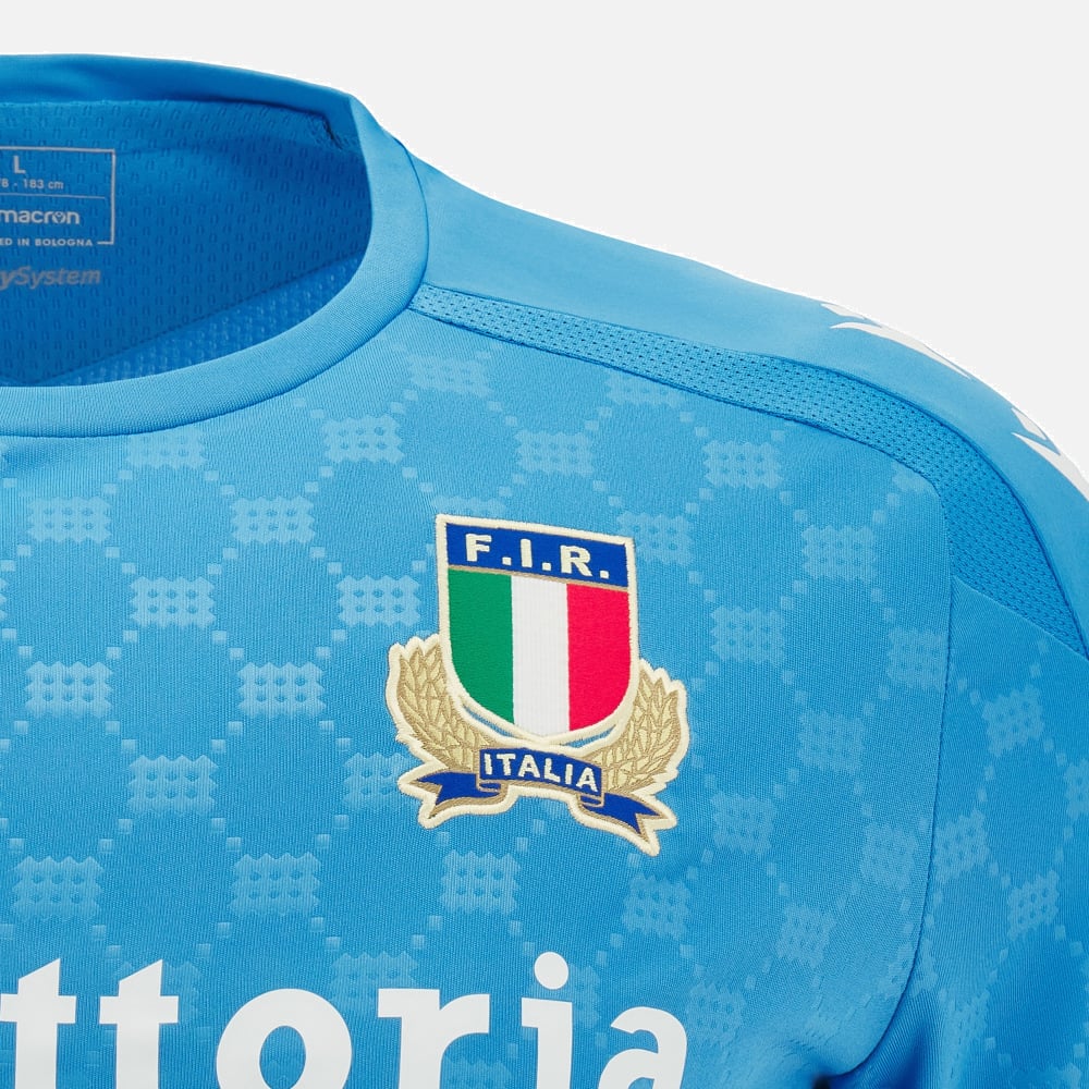 Italien Rugby Trainings-T-Shirt Herren