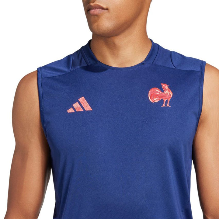 adidas Frankreich Rugby Training Singlet Herren