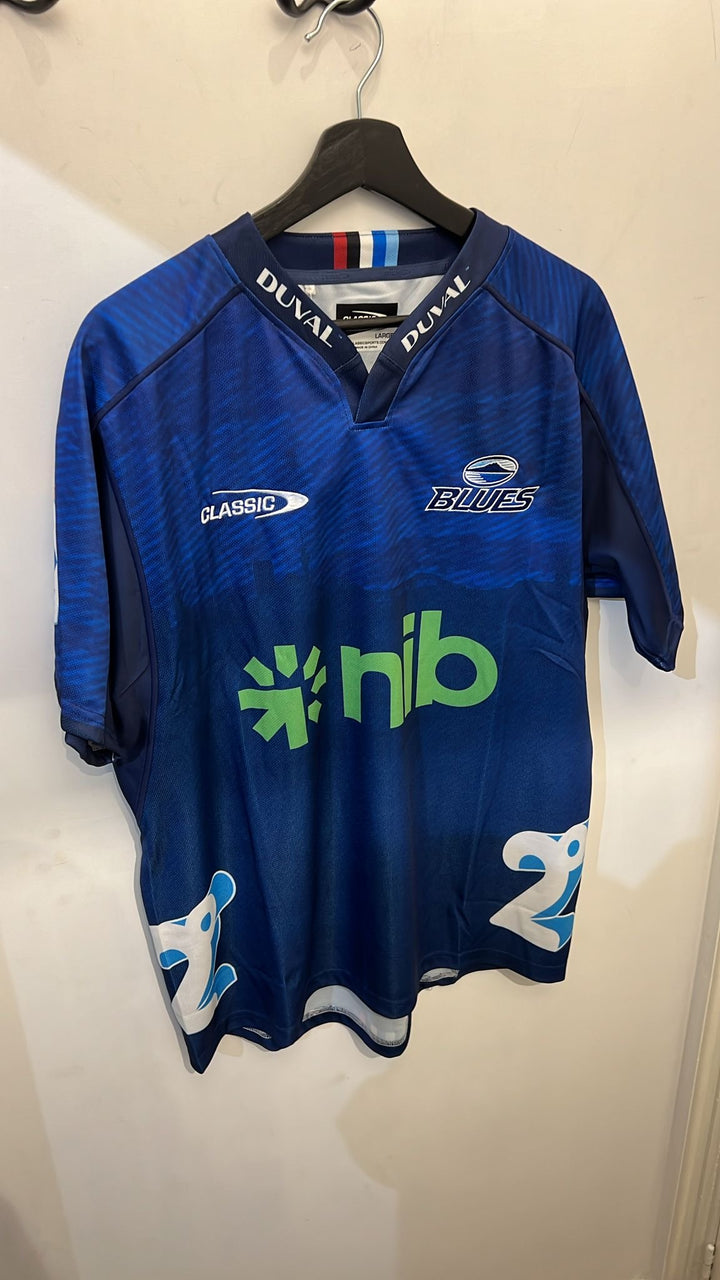Blues Super Rugby Trainingsshirt Herren (Vergleichbar mit heimtrikot)