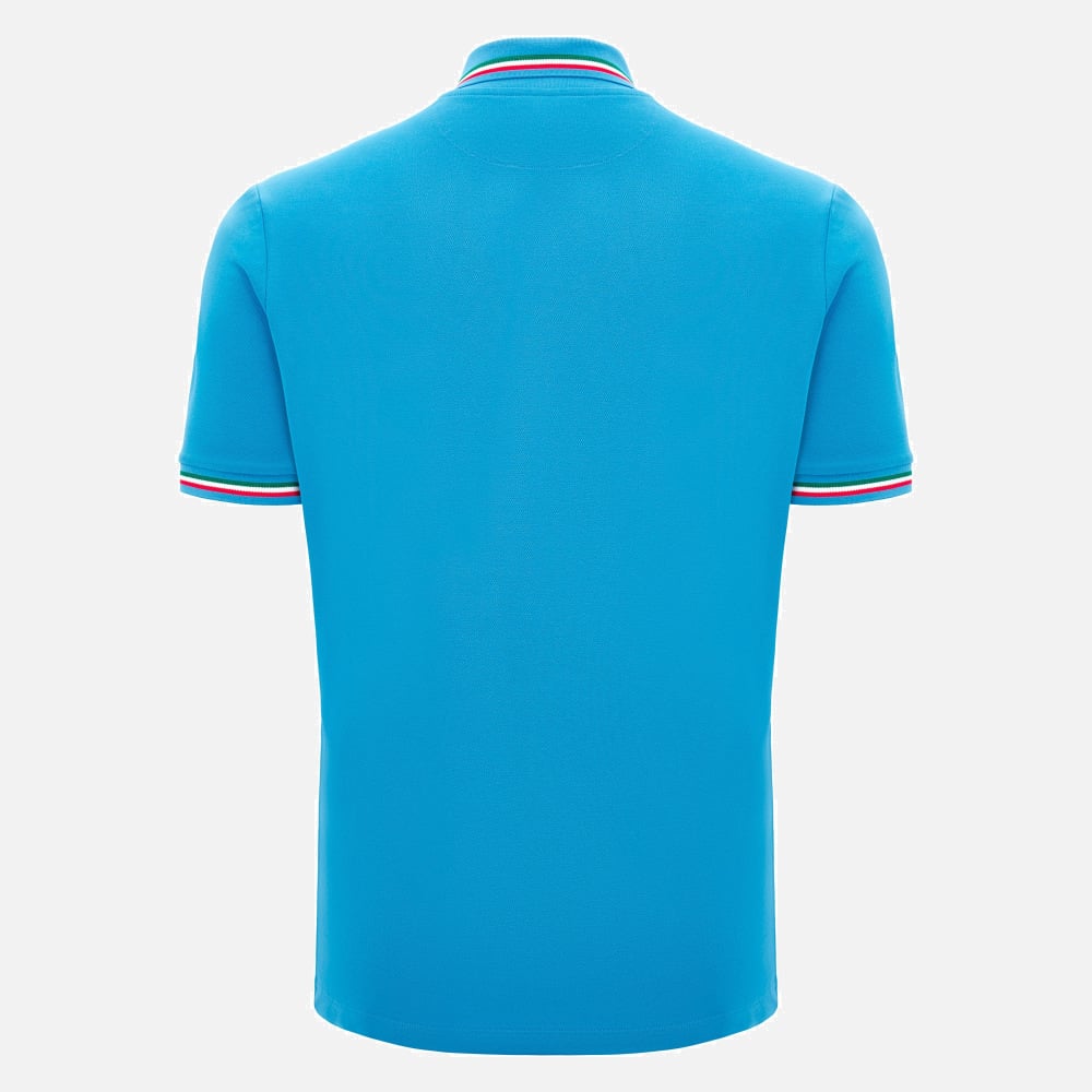 Italien Rugby Travel Poloshirt Herren
