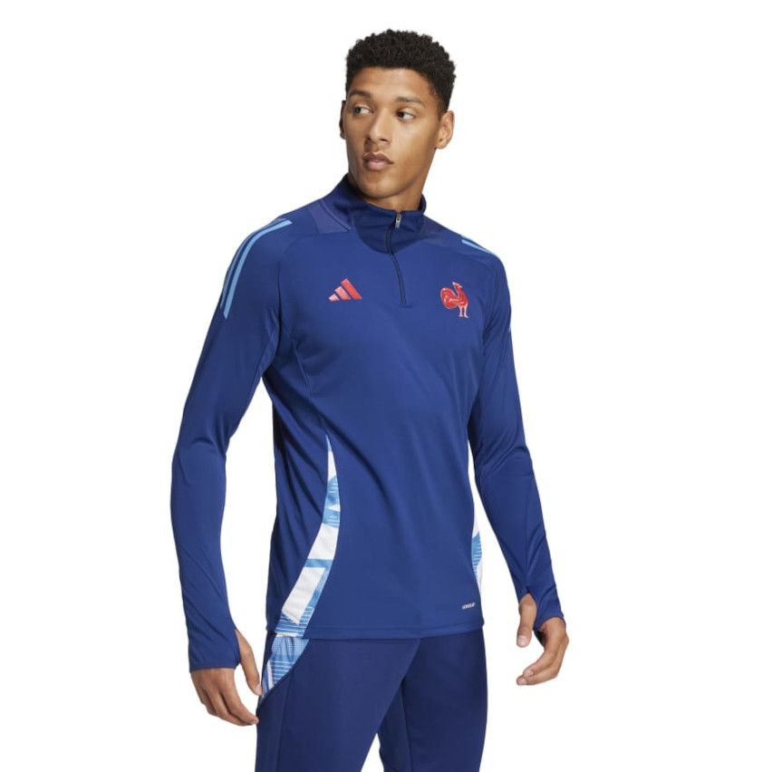 adidas Frankreich Rugby Training Top Herren