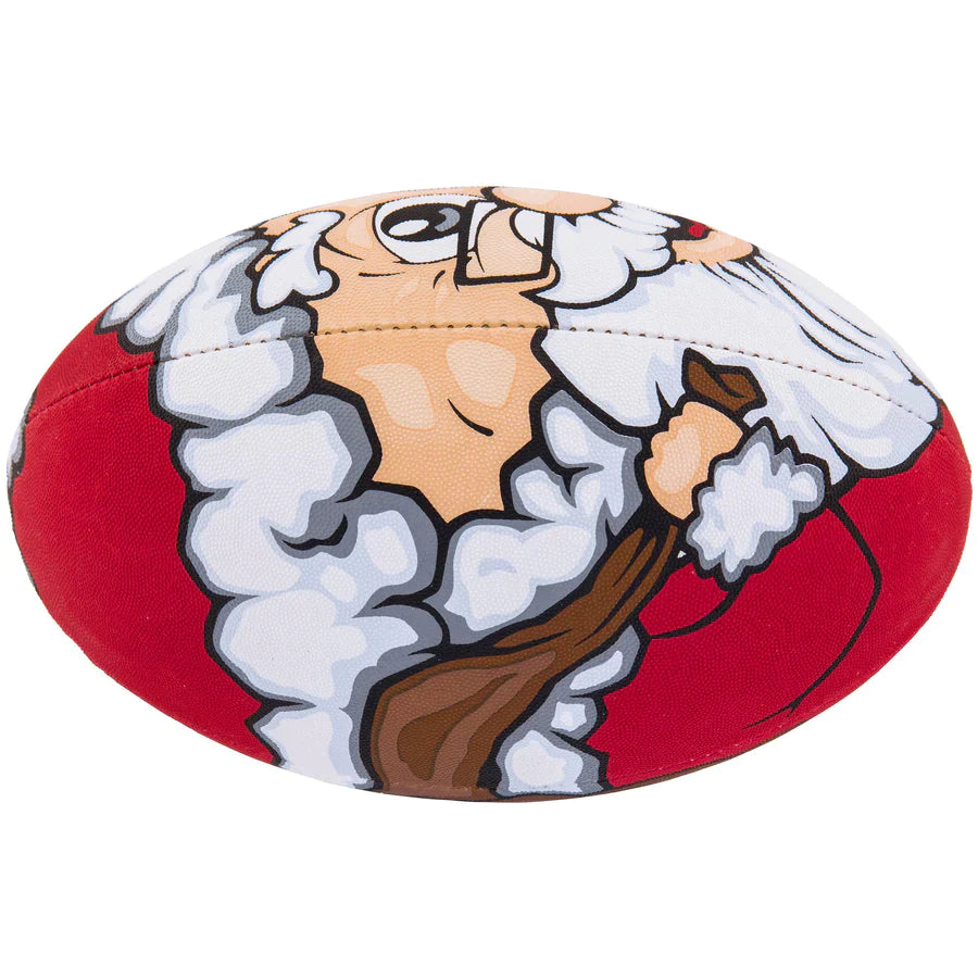 Xmas Santa Rugbyball