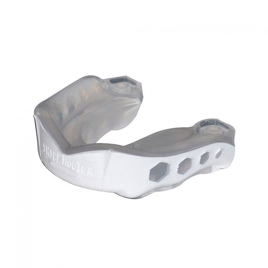 Shock Doctor Gel Max Mundschutz Weiß/Klar Junior