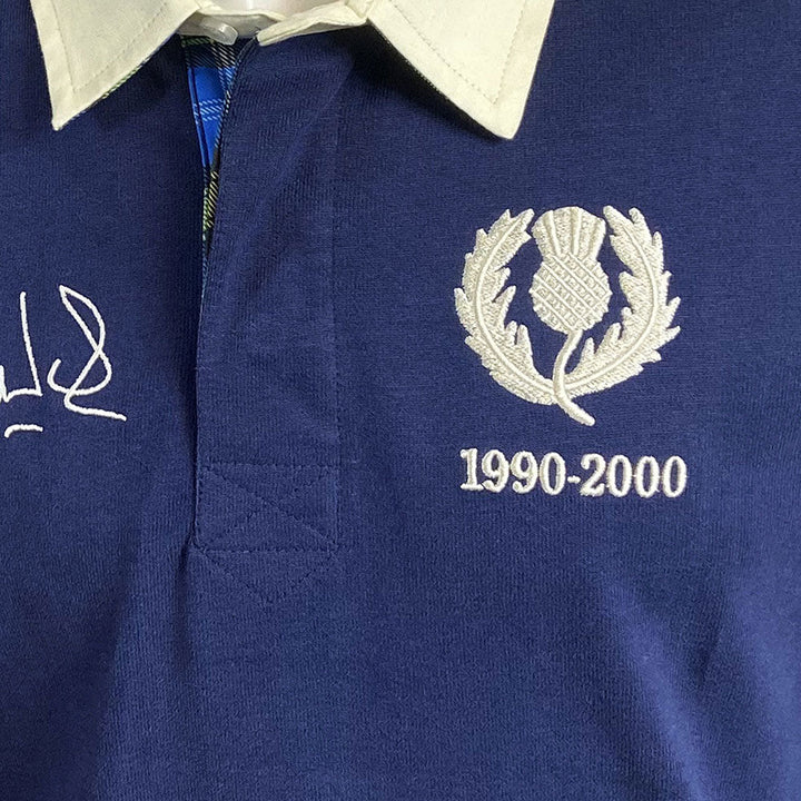Doddie Weir Schottland Rugby Poloshirt