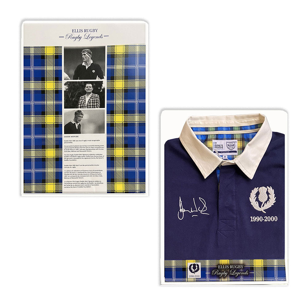 Doddie Weir Schottland Rugby Poloshirt