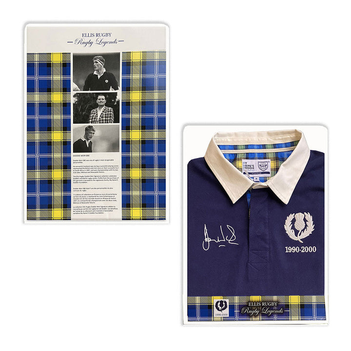 Doddie Weir Schottland Rugby Poloshirt