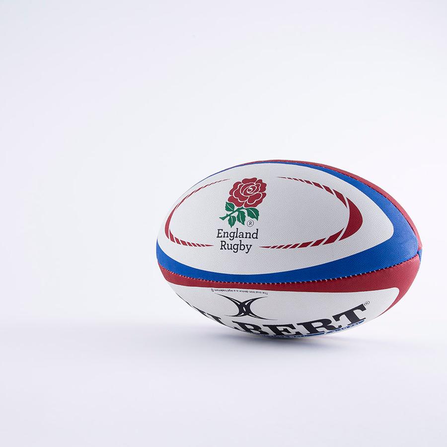 England Replica Midi Rugbyball